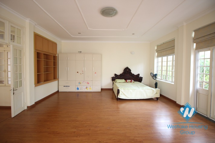 Spacious house with garden on To Ngoc Van, Tay Ho, Hanoi